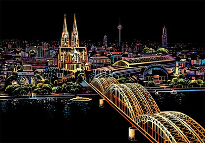 ScratchBoard™ City Spark